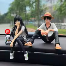 One Piece Luffy Dashboard Figure – Anime Car Decoration (Available)