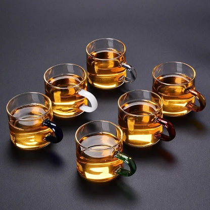 Glass Automatic Tea Set Lazy Tea Maker High End Magnetic Suction Teapot