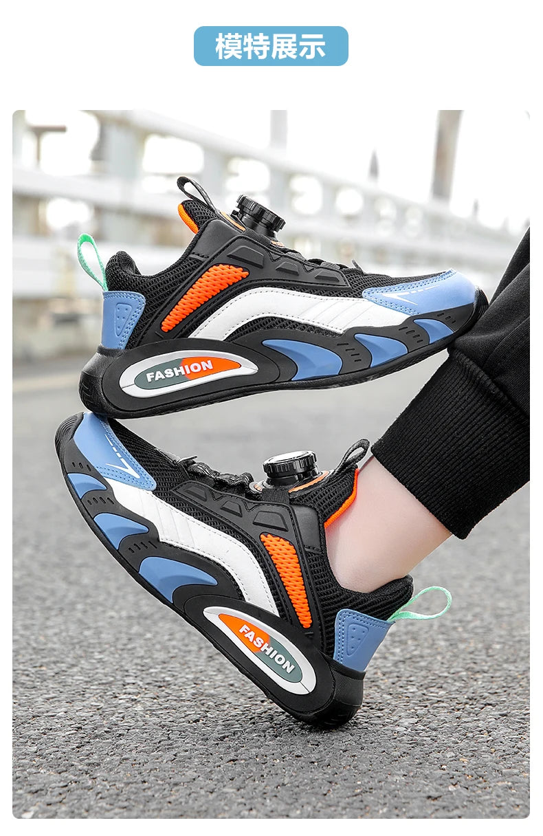 boy Kids Spring Sneakers Girls School Casual Shoes Outdoor Breathable Running Shoes Light Soft Pink Non-slip Children Shoes