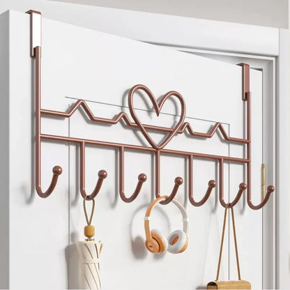 New No Punch Door Storage Hook Universal Household Home Storage Rack Multifunction Traceless Wall Hanger Hook