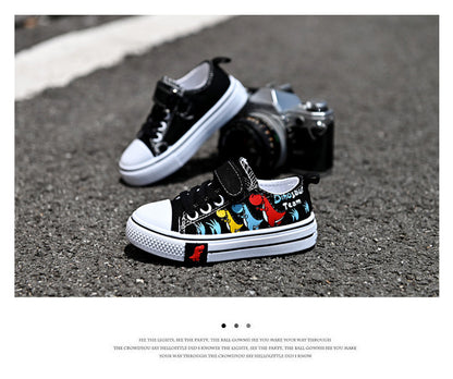 Four seasons Children's Sneakers Boys Breathable Comfortable Running Shoes Girls Fashion Sports Casual Soft-soled Non-slip Kids