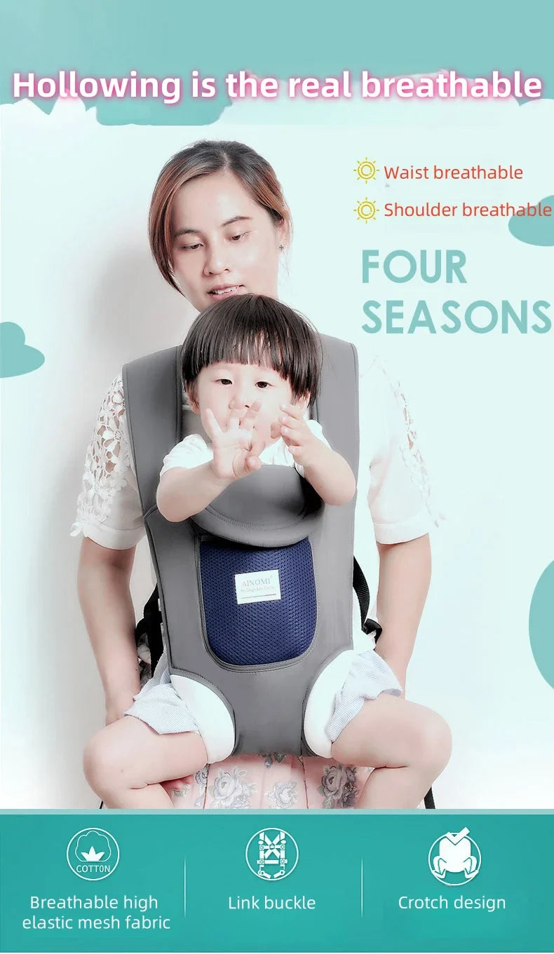 Baby Carrier Backpack 3 in 1 Things for Babies Accessories Kangaroo Accessories Sling Stuff Children's Newborn Infant Ergonomic