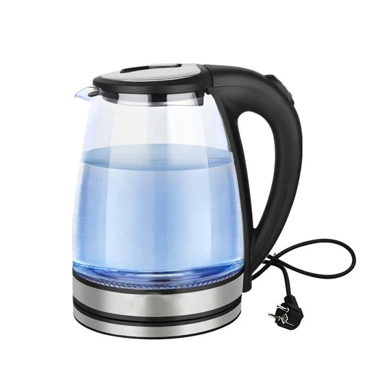 Glass Electric Kettle Cordless Water Boiler Fast Boiling BPA-Free Tea Kettle for Home Office Health Use