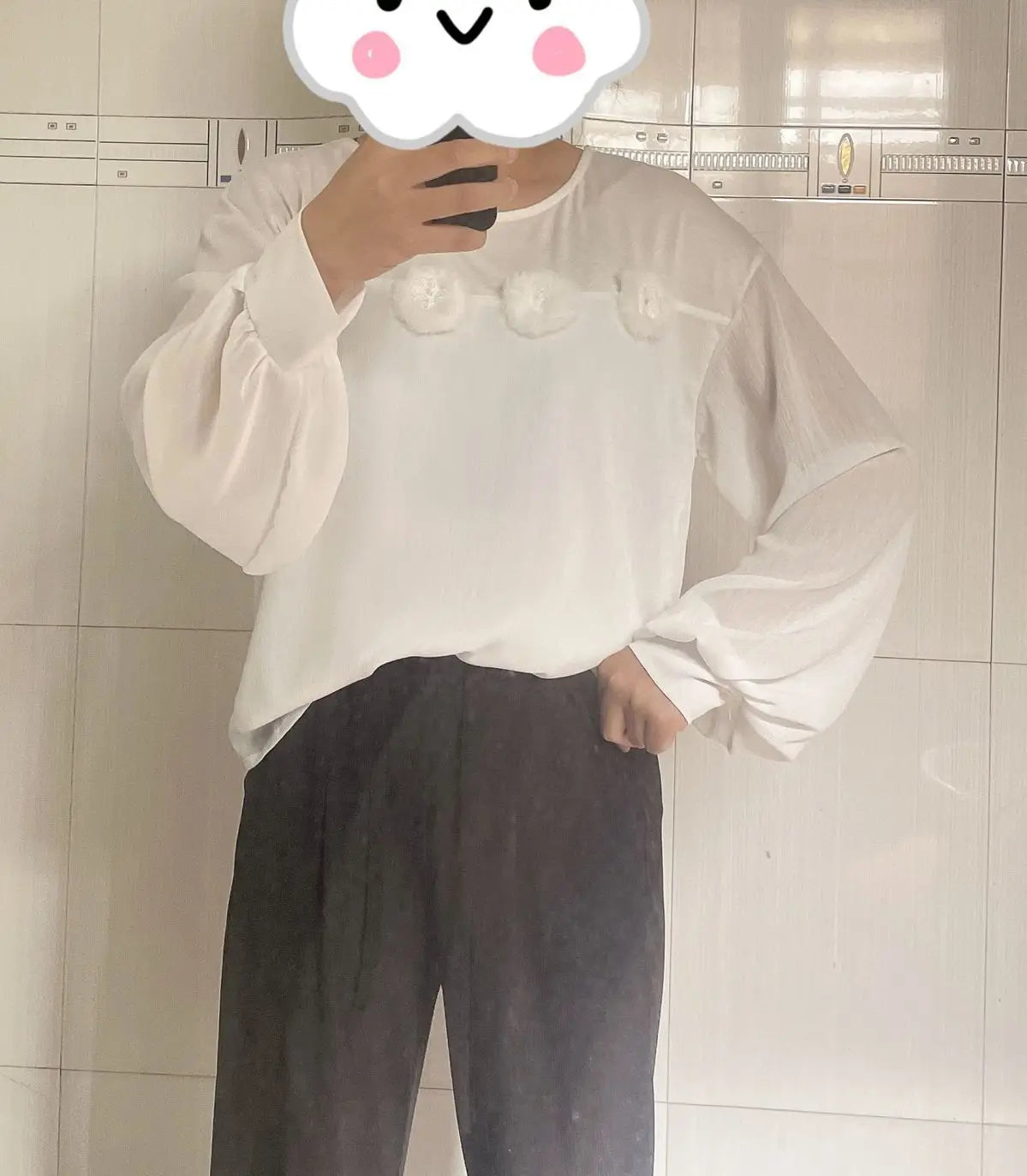 Western-style Floral Tops for Women 2025 Spring and Summer Jacquard Design Textured Casual Light and Slightly See-through Tops