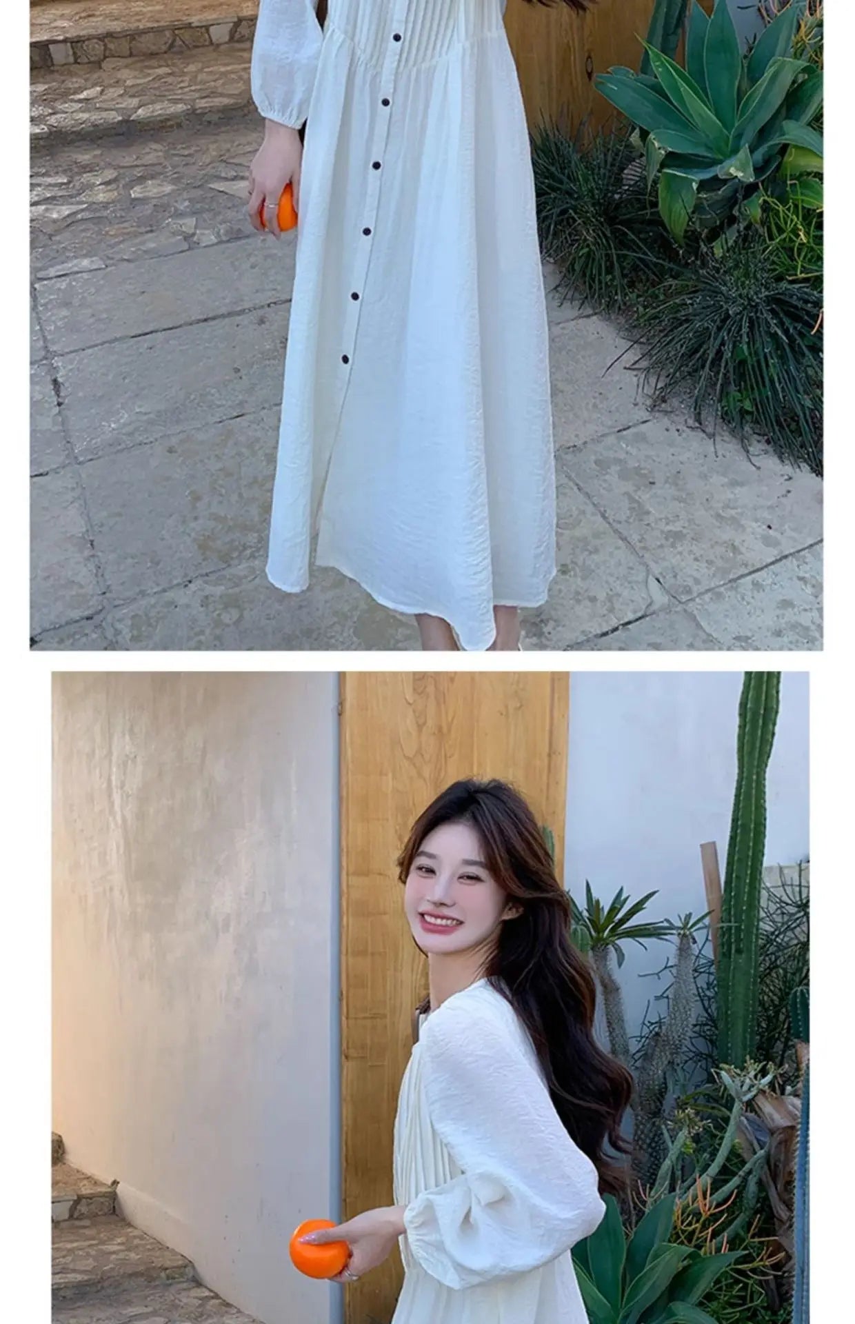 French White Dress for Women in Early Spring New Style Gentle Style Literary Retro Fairy Skirt