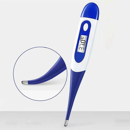Household Adults Children Thermometers for Fever Thermometer Electronic Soft Head Digital Oral Armpit Temperature Measurement