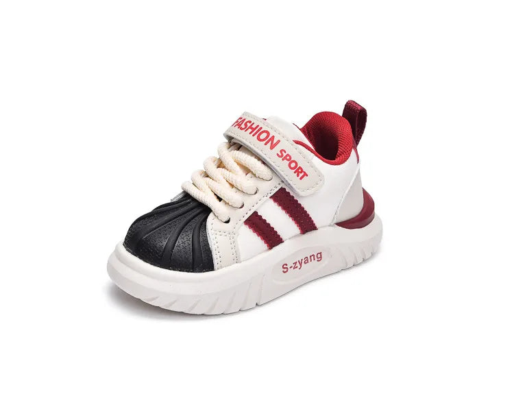 Children's Breathable Sports Shoes  Spring Autumn New Boys Girls Soft Soled Anti -Slip Leather Shoes Baby Kids Running Shoe