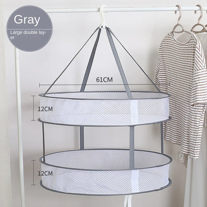 Clothes Drying Net, Socks Drying Artifact, Home Clothes Drying Basket, Sweater Drying Net Pocket, Cool Socks Drying Rack
