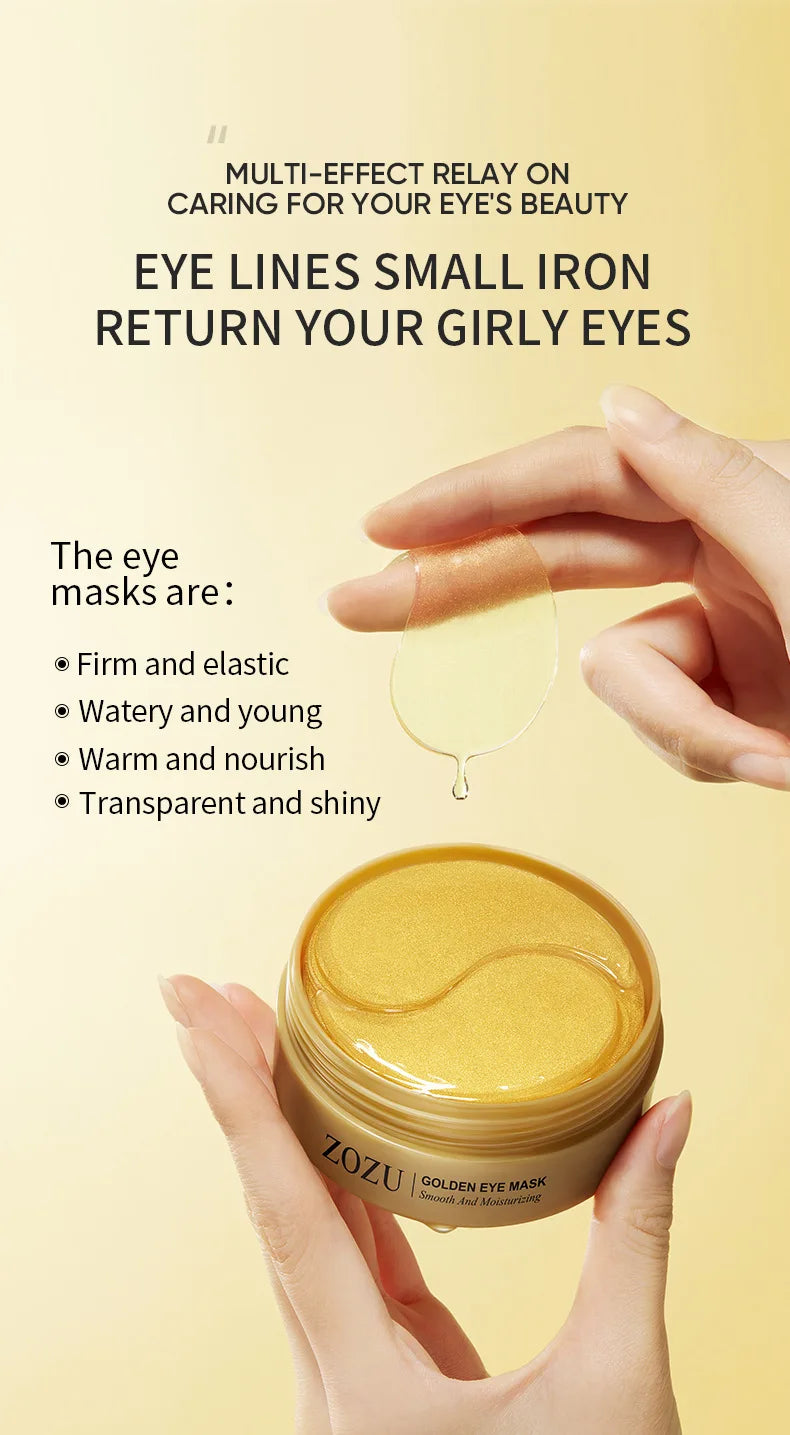 ZOZU Eye Mask Eye Patches - Hydrating Moisturizing Eye Care, Reduces Fine Lines, Brightens Dark Circles, Soothes Dry Eye Area, N