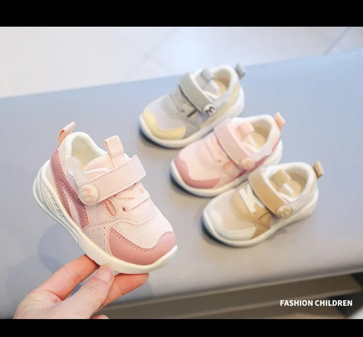 Baby Casual Shoes Toddler Sneakers Infant Newborn Outdoor First Walkers Breathable Anti-slip Baby Boy Girl Sport Shoes