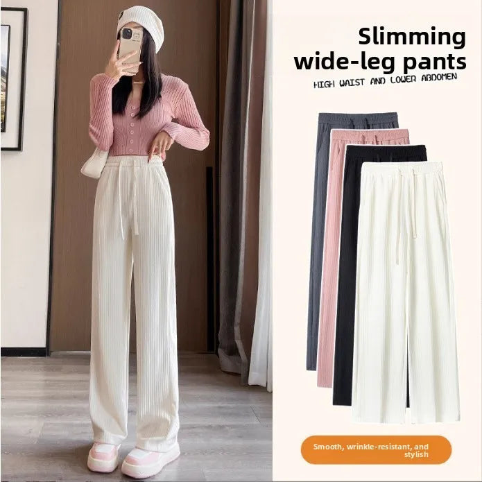 Women's Pencil Pants Jogger Sweatpants Thin Material Seven/Nine Points Length Boting Trousers for Spring Season (Available)