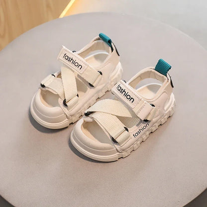 Children Casual Sport Sandals Toddler Boys Girls Soft Sole Beach Shoes  Kids Non-slip Designer Sandalias Sneakers Summer