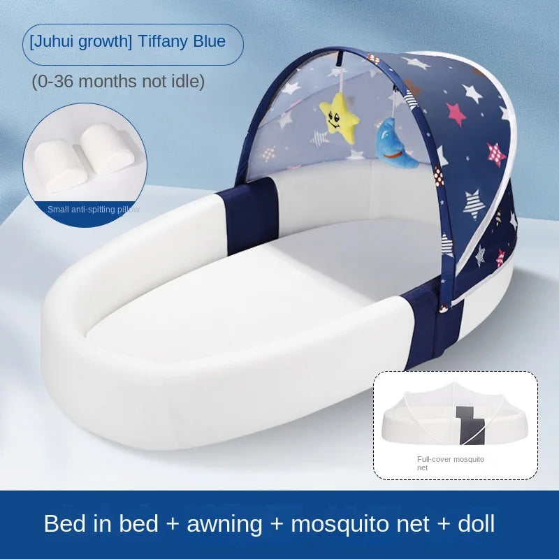 Lazychild Baby Bed In Bed Foldable Portable Newborn Sleeper Bionic Bb Bed Bed Anti Pressure Portable Cot Cunas Para El Bebe