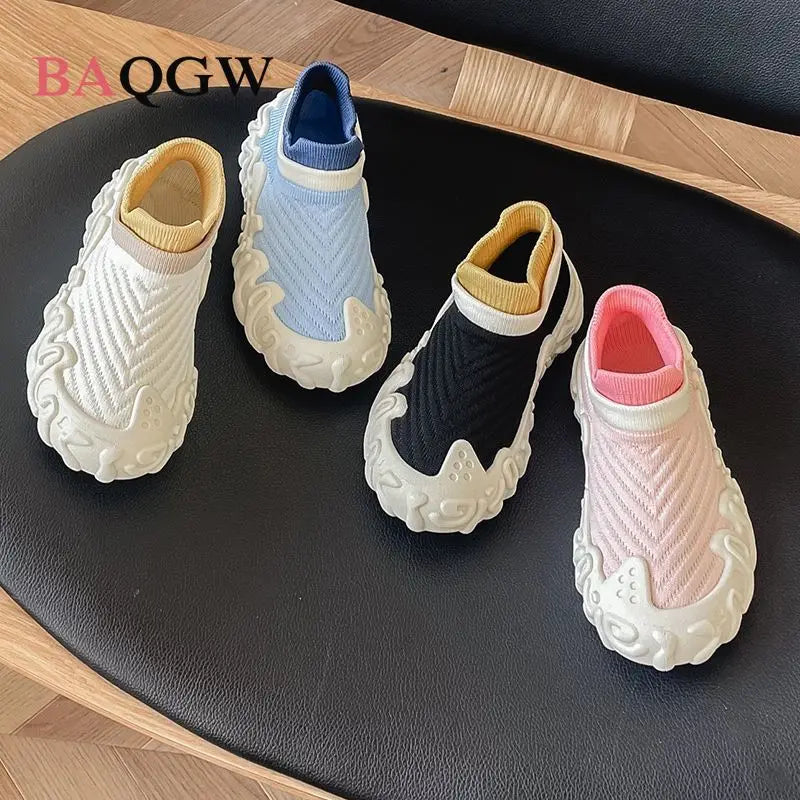 Designer Children's Sports Shoes Non-slip New Tennis Shoes for Girls Fashion Boys Versatile Kids Causal School Running Sneakers