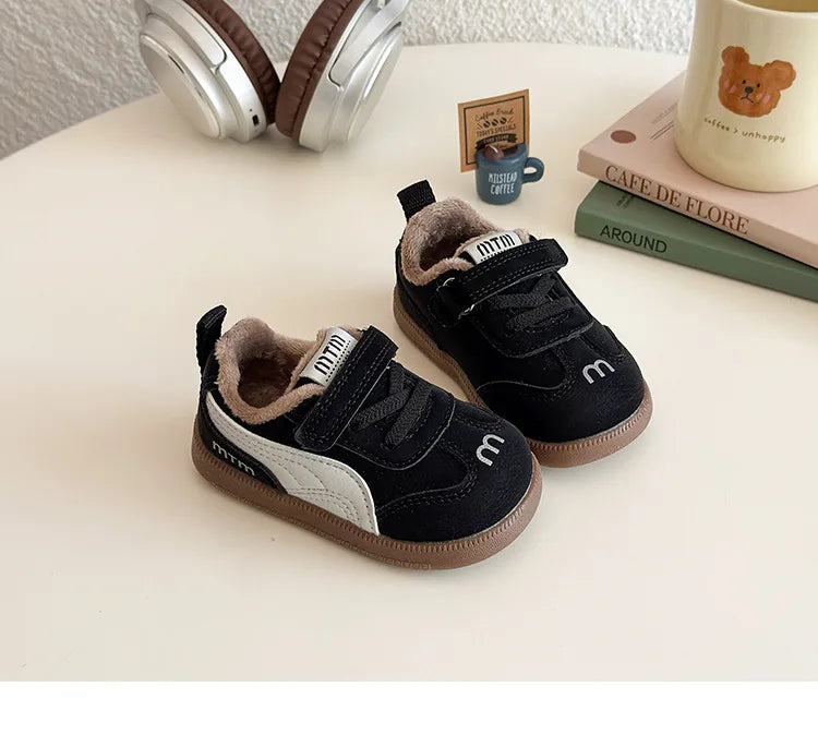 Comfortable Breathable Soft Bottom Children's Shoes for 1-4 Years Old Boys And Girls Autumn New Style Sports Trend Flat Shoes