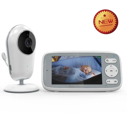 Baby Monitor 3X Digital Zoom Video Camera Two Way Audio Auto Night Vision 720P HD Security Camera Babysitter VB615