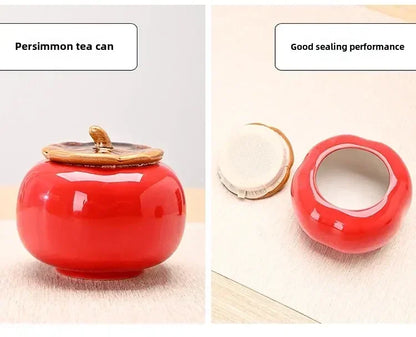 Auspicious Red Ceramic Tea Set Gift Box - Chinese New Year Wedding Corporate Gifts, Good Fortune Design Teapot & Cups