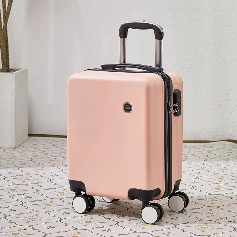 14 Inch Small Luggage Compartment 20*30*40 Cm Spring and Autumn Air Travel Boarding Password Box Travel Suitcase