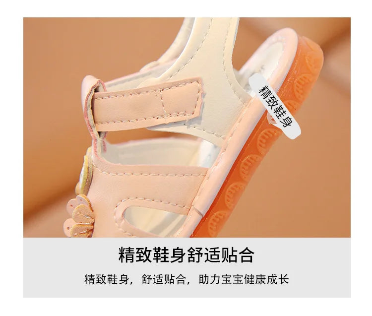 Baby Shoes Summer New Baby Calling Shoe Soft soled  Baby Girl Sandals Anti slip Girl Shoe Children sandals