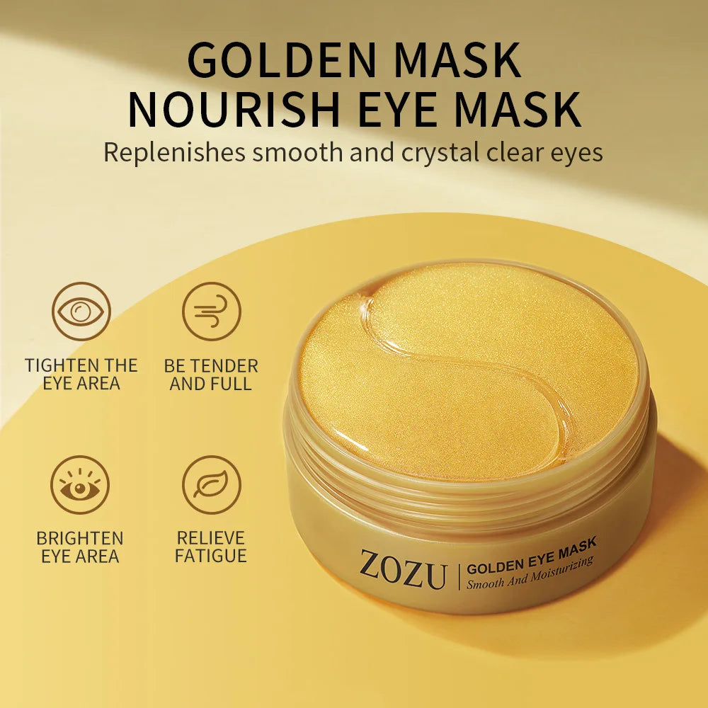 ZOZU Eye Mask Eye Patches - Hydrating Moisturizing Eye Care, Reduces Fine Lines, Brightens Dark Circles, Soothes Dry Eye Area, N