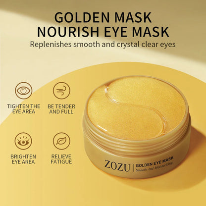 ZOZU Eye Mask Eye Patches - Hydrating Moisturizing Eye Care, Reduces Fine Lines, Brightens Dark Circles, Soothes Dry Eye Area, N