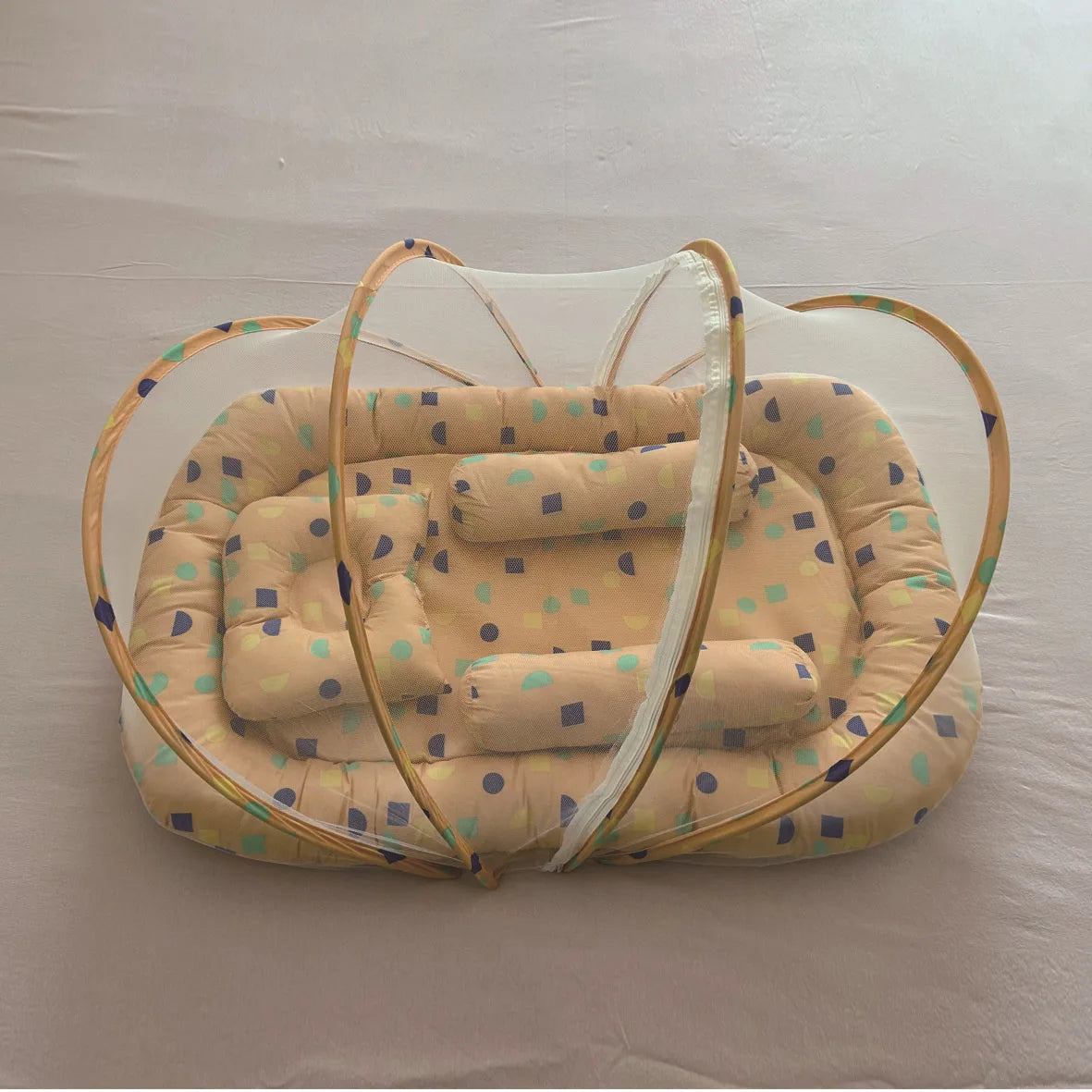 Multi-Function Travel Baby Nest Portable Baby Bed Crib Foldable Babynest Bassinet Infant Sleeping Children's Bed with Mosquito