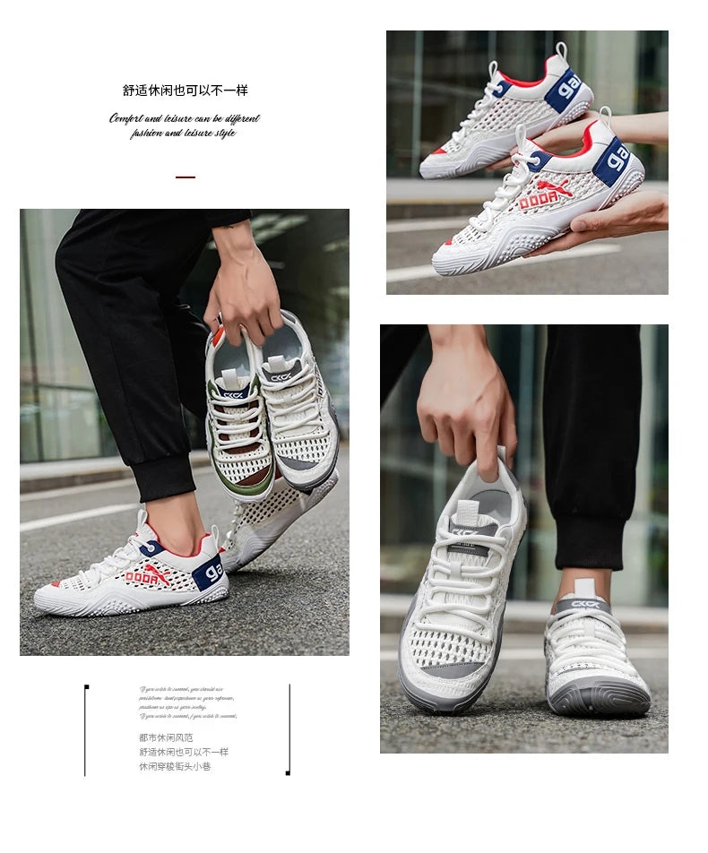 Shoes For Men Mesh Sneakers Summer Casual Breathable Sports Outdoor Hiking Tennis Running Designer Luxury Platform Loafers ( Available )