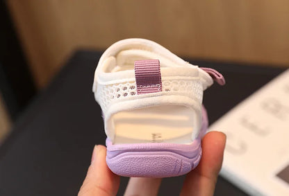 Baby Sandals Summer Infant Toddler Walking Shoe Mesh Breathable Kids Beach Shoes for Boys Girls Non-slip Causal Children Sandals