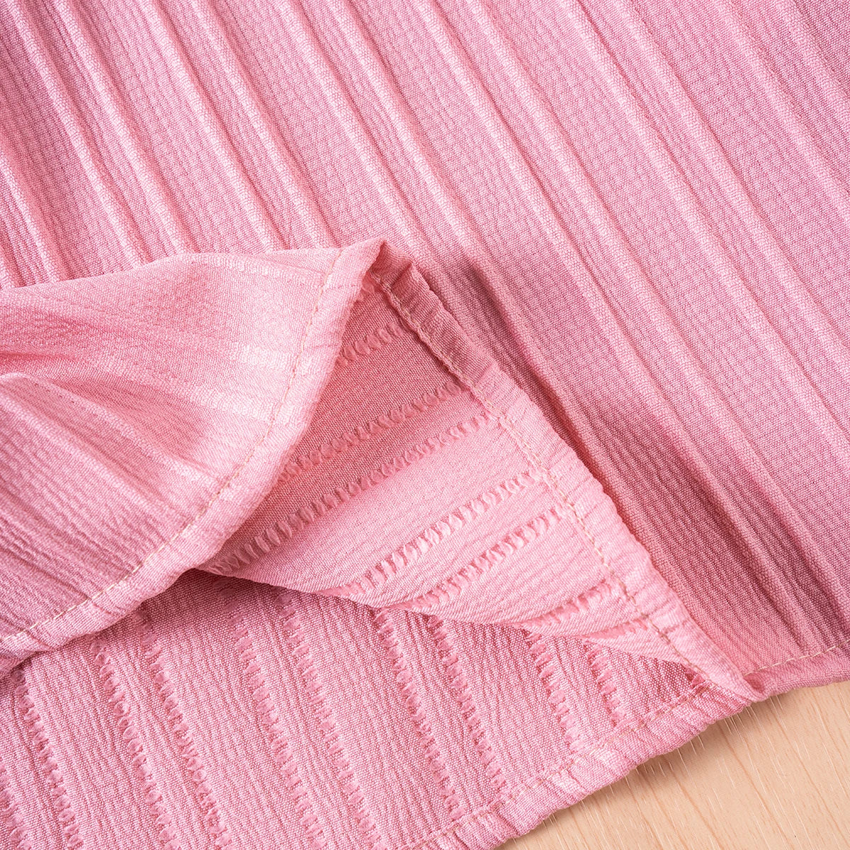Baby Girl Summer Dresses Solid Colour Casual Fashion Bow Design Sweet and Cute Children's Clothing Hot Sale 2024 New