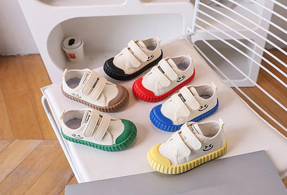 Children's Casual Shoes Boys Girls Baby Sneakers Breathable Soft Non-slip Comfortable Boys Girls Toddler Canvas Shoes Kids Shoes