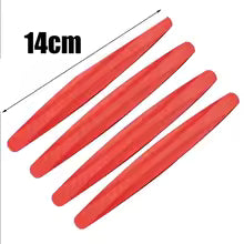 Car Anti-collision Strip Bumper Protector Elastic PVC Non-slip Self-adhesive Auto Front Rear Bumper Guard Protector Trim(Available)