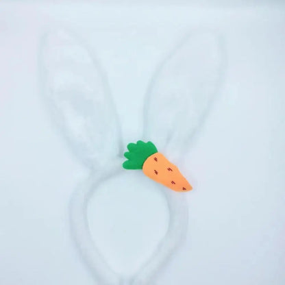 Easter Headband Cartoon-Inspired Party Props Hairband Lolita Cosplay Headwear Playful Rabbit Ear Headband For Themed Parties