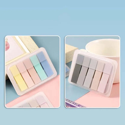 Stationery School Office Supplies Hand Account Notes Bookmark Marker Notepad Sticky Note Sticky Labels Index Memo Pad
