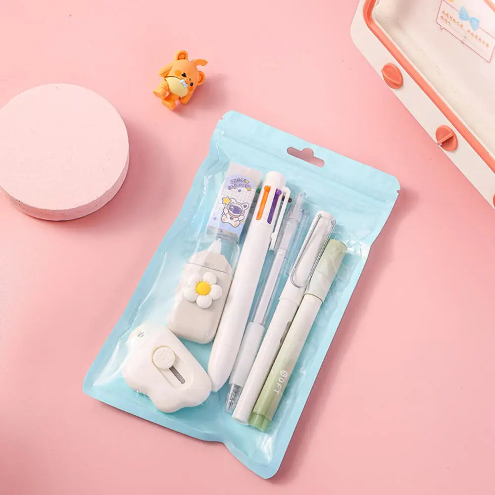 Cute Kapibala Stationery Set Birthday Present Children Student Back To School Gift Study  Supplies Kawaii Kids Prize Gift
