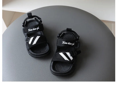 Girls Beach Sandals Summer Baby Sport Sandals Boys Net Cloth Kids Sneakers  Comfortable Canvas Water Shoes Kids