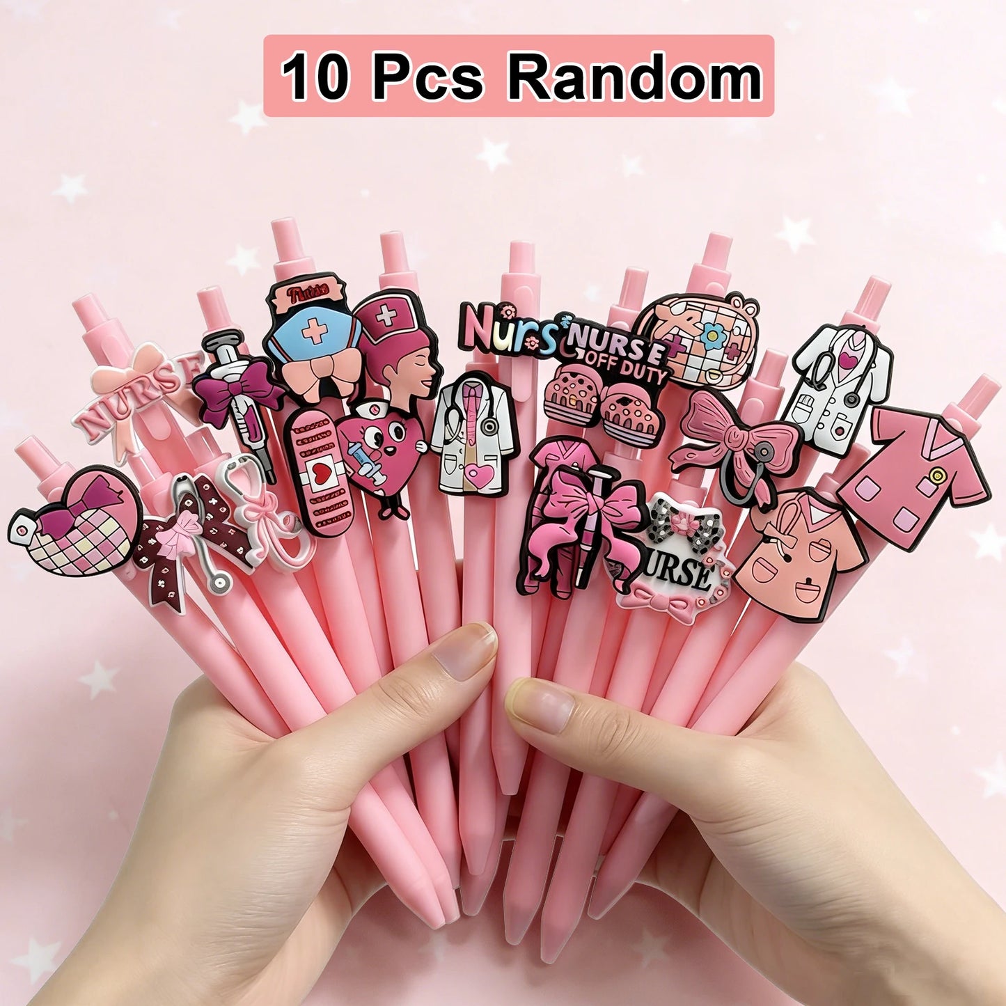 5/10/20 Pcs Nurse Doctor Writing Gel Pens Medical Record Pens Nurses Day Gift Randomized Style Great for nurses