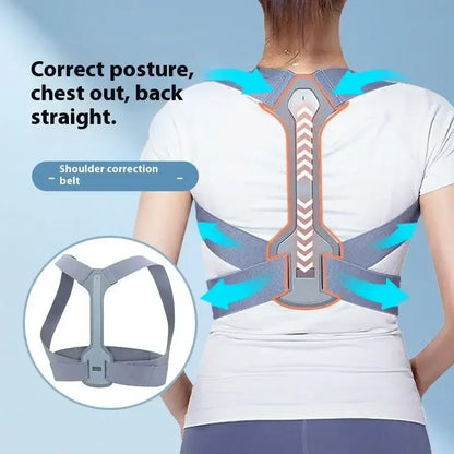 Invisibility Breathable Posture Corrector Belt Adjustable Rectify Posture Back Support Belt Back Neck Brace Posture Training