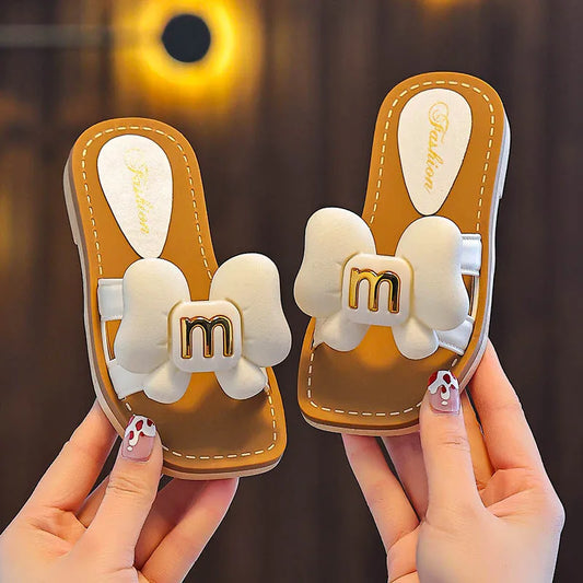 Children Slippers Kids Summer Cartoon Beach Shoes Girls Baby Soft Sole Non-Slip[available]
