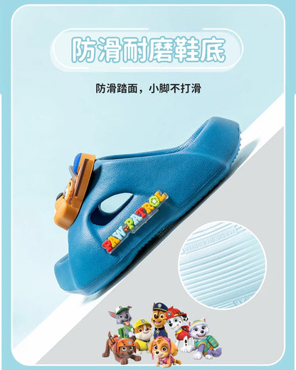 Children's Anime Slides | Boys & Girls Outdoor Non-Slip Soft Soled Sandals & Home Slippers – PAW Patrol
