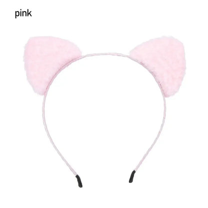 Cute Lace Cat Ears Headband Fancy Dress Hairband Women Girls Cosplay Headwear Masquerade Anime Costume Party