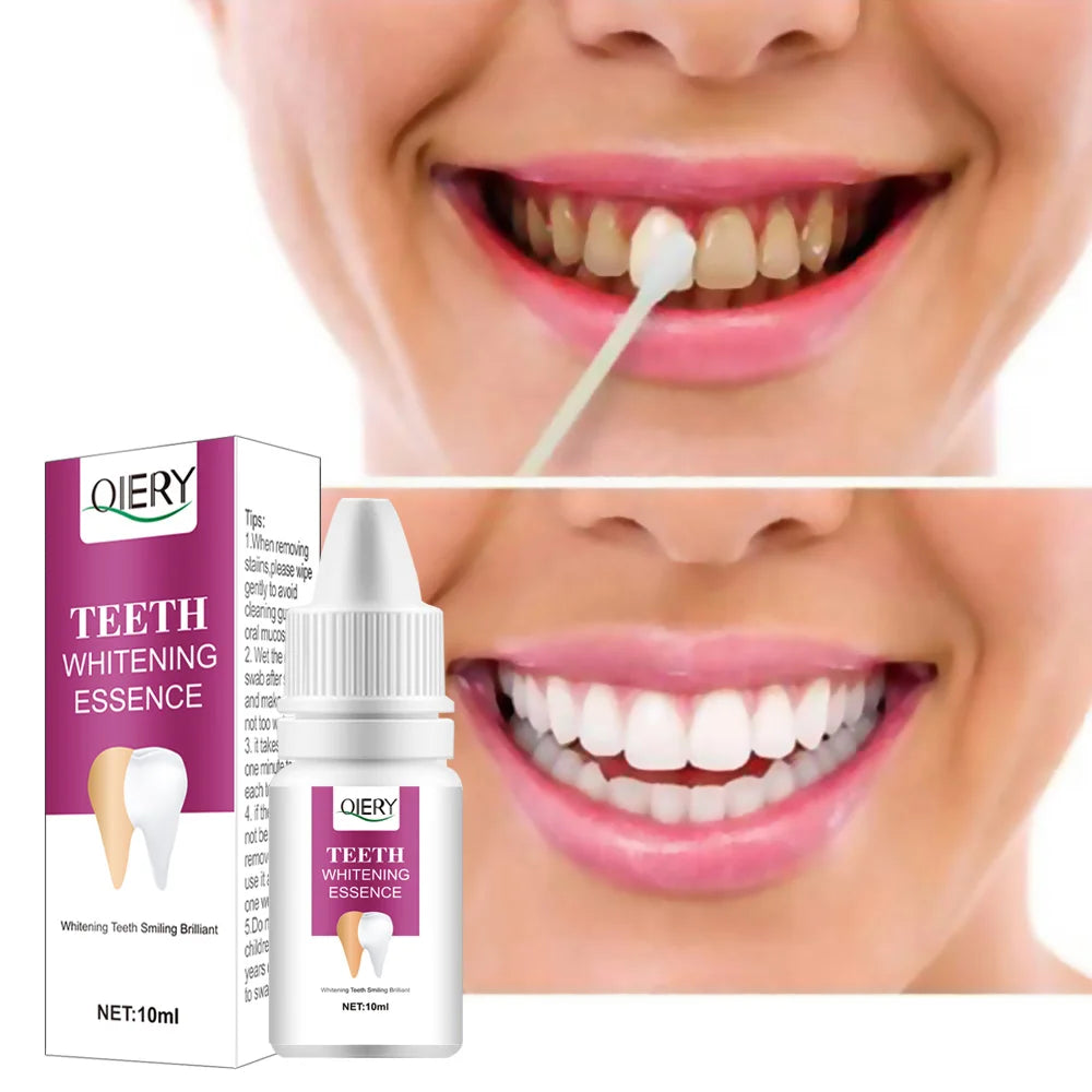 Whitening teeth Remove yellow , black spots, stains,  whitening essence powder, dental instruments, beauty liquid