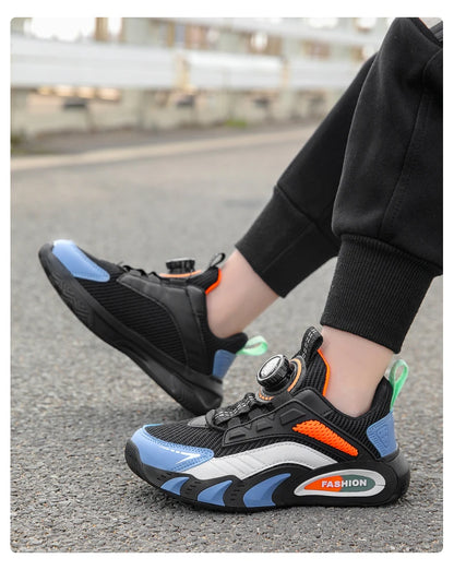 boy Kids Spring Sneakers Girls School Casual Shoes Outdoor Breathable Running Shoes Light Soft Pink Non-slip Children Shoes