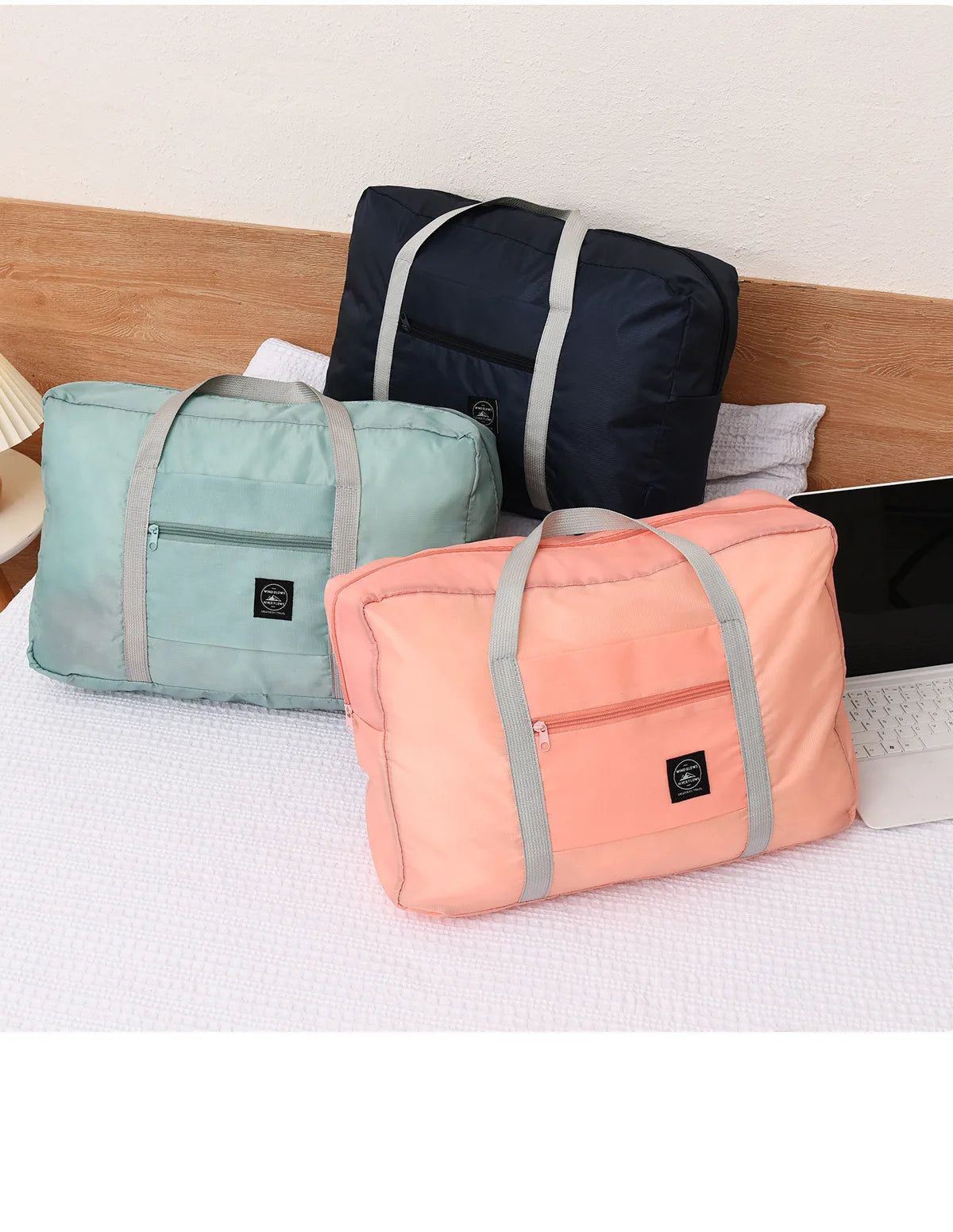 Travel Handbag, Luggage Bag, Travel Storage Bag, Large Capacity Single Shoulder Airplane Bag, Women's Waterproof Folding Bag