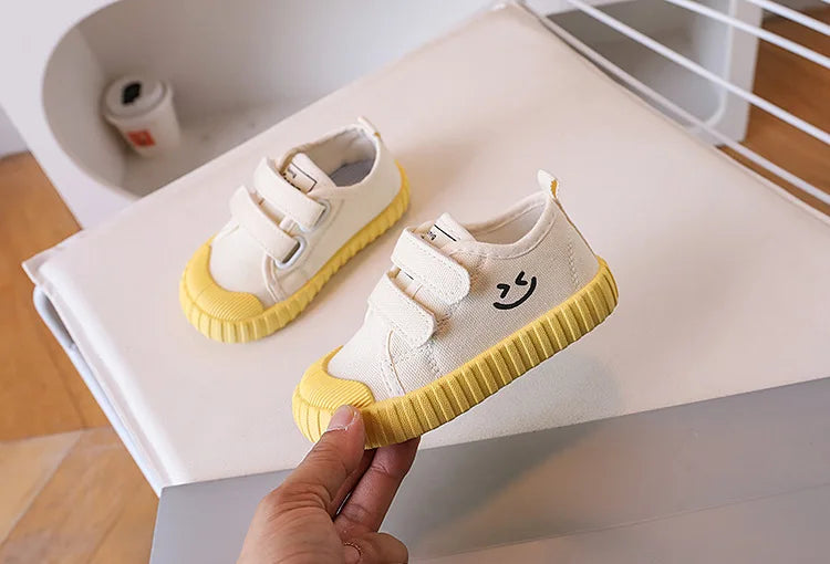 Children's Casual Shoes Boys Girls Baby Sneakers Breathable Soft Non-slip Comfortable Boys Girls Toddler Canvas Shoes Kids Shoes