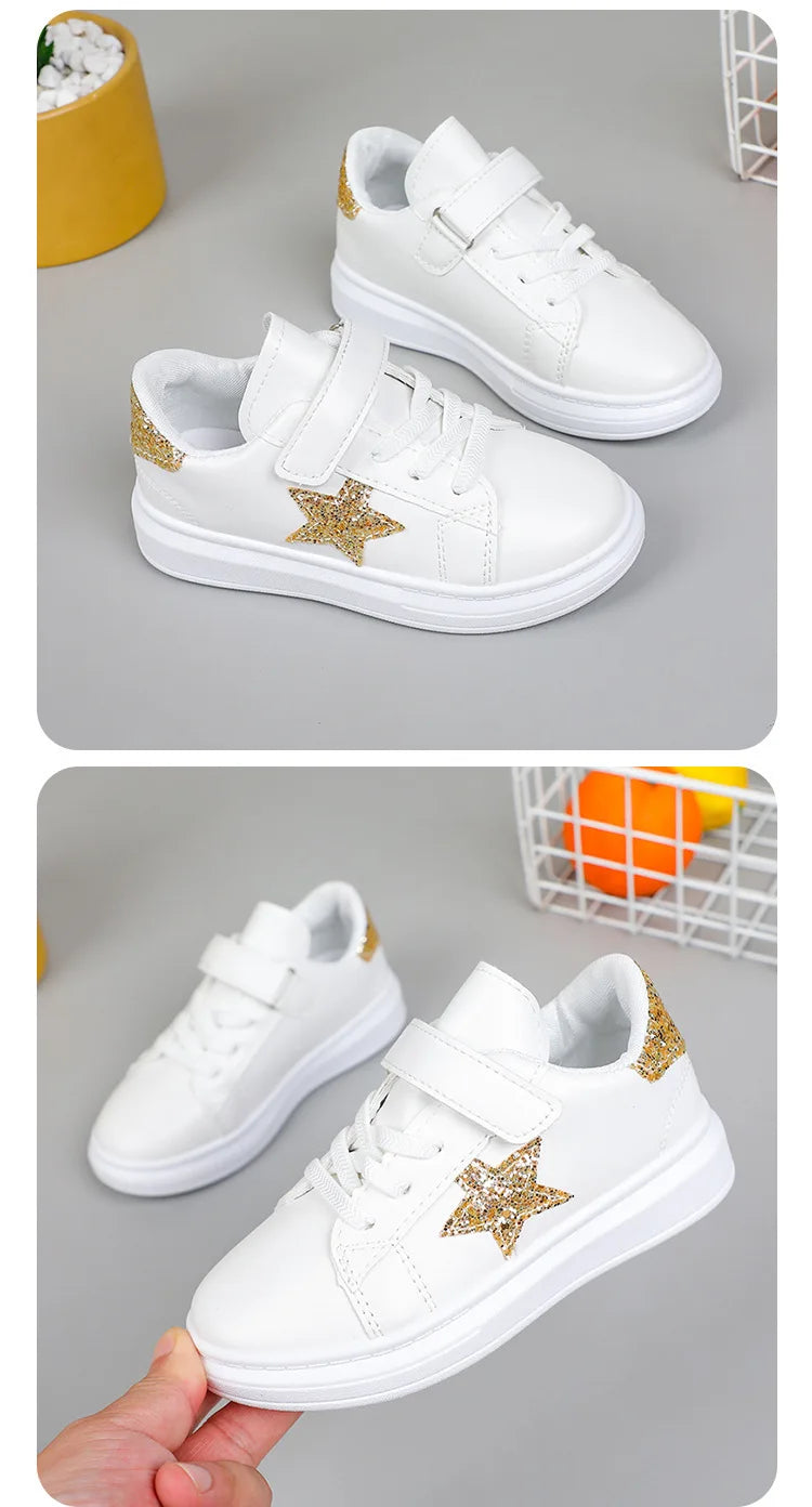 2025 Spring and Autumn New Girls Board Shoes Sports Girls Children Foreign Air Breathable Casual Shoes