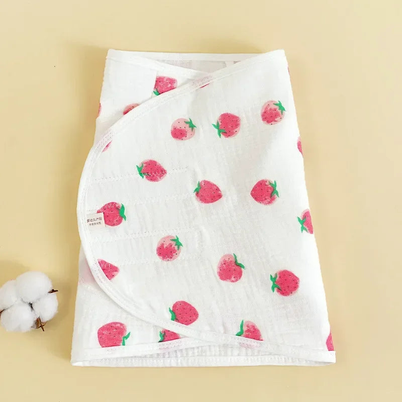 New Baby Swaddle Blanket 0-6 Months Strap Protect Belly Baby Sleeping Blanket Wrap for Newborn