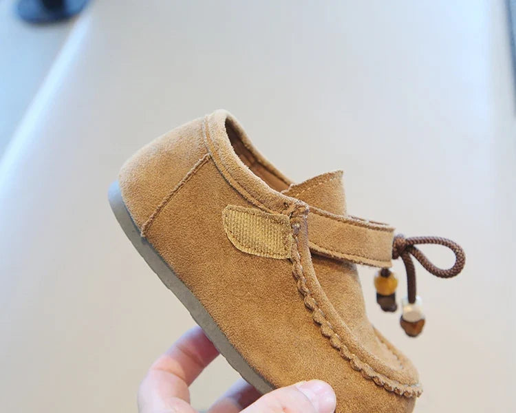Autumn New Fashion Comfortable Children's Loafer Shoes Breathable Soft Non-slip Wear-resistant Flat Shoes Outdoor Casual Shoes
