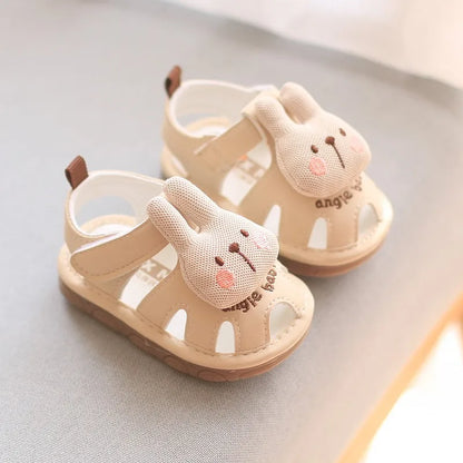 Baby Boys Girls Sandals Summer Baby Wedding Dress Flat Shoes Newborn Crib Shoes First Walkers Prewalkers Shoes