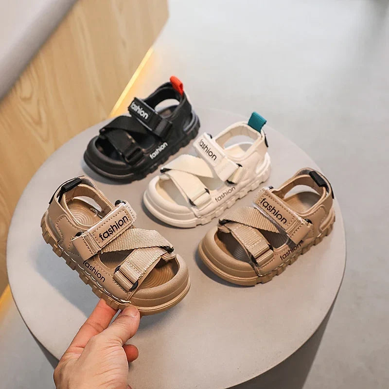 Children Casual Sport Sandals Toddler Boys Girls Soft Sole Beach Shoes  Kids Non-slip Designer Sandalias Sneakers Summer
