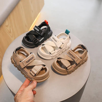 Children Casual Sport Sandals Toddler Boys Girls Soft Sole Beach Shoes  Kids Non-slip Designer Sandalias Sneakers Summer